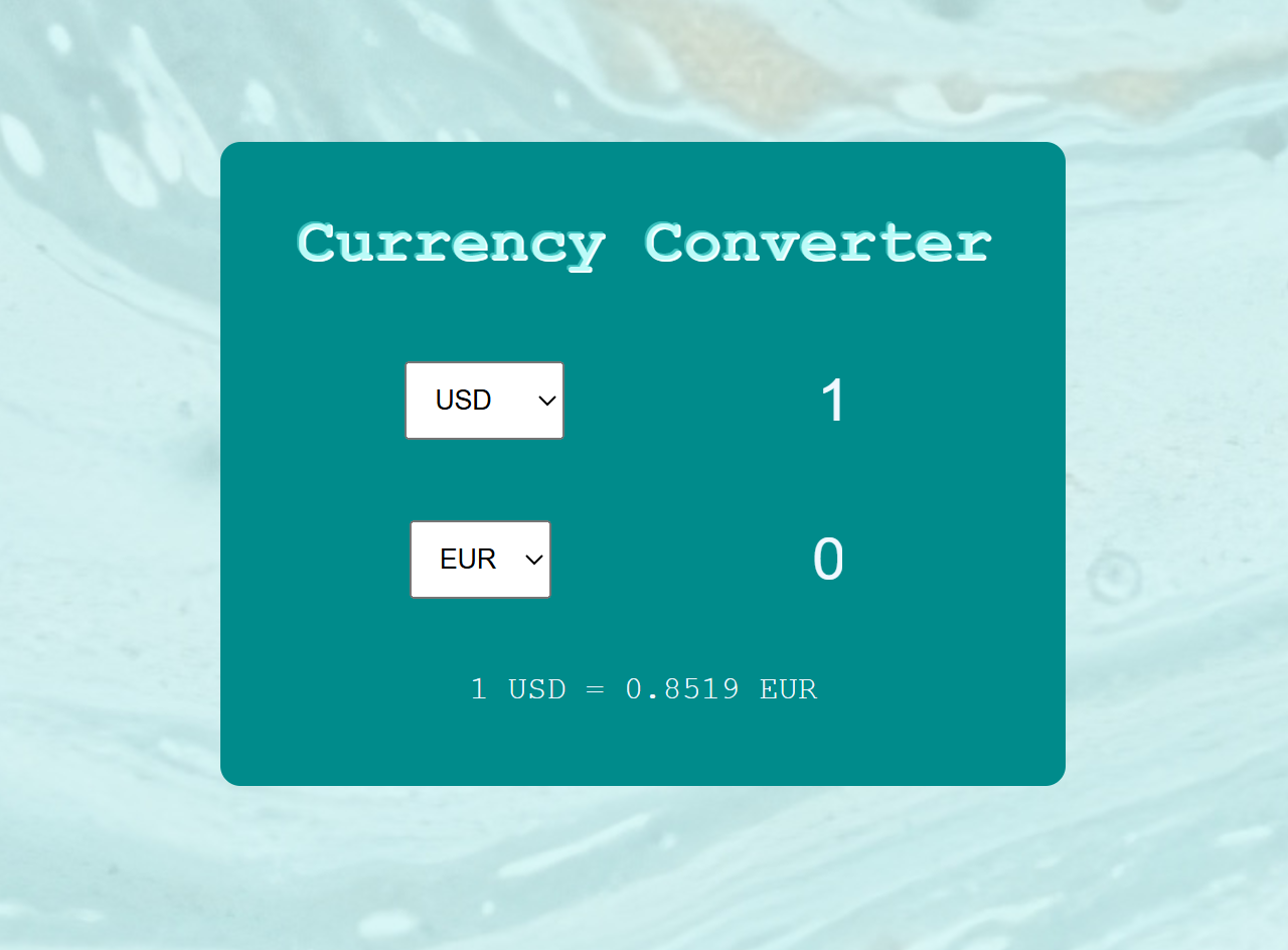 API Currency Converter