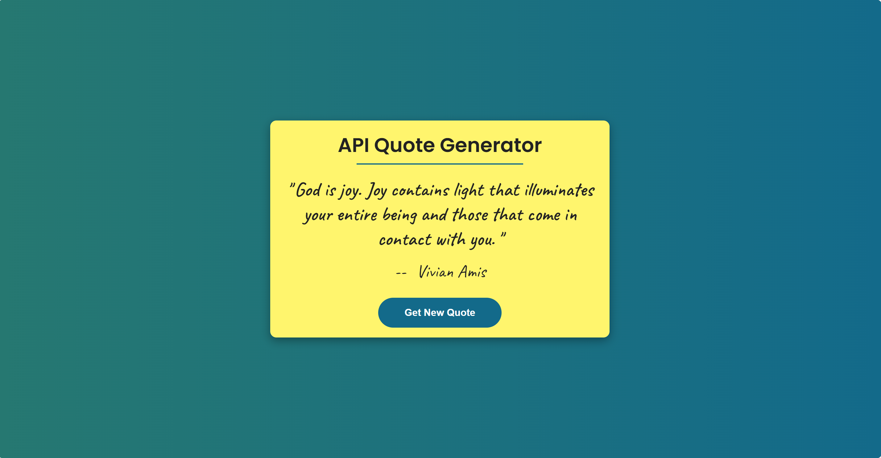 api quote generator